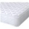 eXtreme comfort ltd Cooltouch Plus Flame Essentials - Materasso ortopedico in schiuma con supporto rigido, sensazione di solidità, bianco, profondità 14 cm, per letto singolo 75 x 175 cm