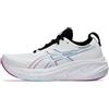 ASICS Gel-Nimbus 26, Sneaker Donna, Mare Bianco/LENITIVO, 42 EU