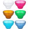 Guzzini Set 6 Coppette Tiffany 12cm Multicolor di Guzzini