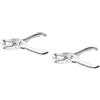 GUTE LINES Perforatore a Pinza Singolo Foro, Bucatrice per Fare Cerchi, Perfetta da Utilizzare a Casa, in Ufficio e a Scuola (2, Argento, 6mm)