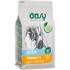 Oasy Dry Cat Oasy Kitten Pollo Crocchette per gatti - Set %: 2 x 1,5 kg