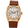Rolex - Orologio Day-Date 36mm Pre-owned 1972 - unisex - oro rosa 18kt/pelle/vetro - Taglia unica - Argento