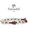 Tamashii Bracciale Tamashii ruota della preghiera argento 8mm BHS924-S8