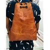 Fatto a mano Borsa per laptop in pelle da uomo zaino da viaggio scuola S tracolla (borsa c...