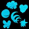 Set 18 pz Fommy Verde Acqua