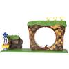 SONIC - Playset La Colina Verde (Green Hill Zone)