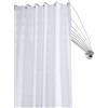 sealskin Tenda da Doccia, Cromato, 80 x 155 x 5 cm