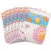Heless 6375 - Pannolini per Bambole, 6 Pezzi, Stampati in Vita con Motivi Colorati per Bambini, Chiusura in Riutilizzabile, Misura 28-35 cm