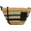 Loewe Pre-Owned - Borsa a tracolla Raffia Basket 2023 - Donna - rafia/cotone e paglia - Taglia unica - Marrone