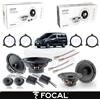 Focal Casse Altoparlanti Ant+Post FOCAL AUDITOR ASE165 + ACX165 per NISSAN NV200