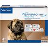 Virbac effipro duo cani XLarge 40-60 kg; confezione da 4 pipette