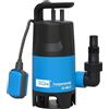 Güde 94630 - GS4002P - Pompa sommergibile per acque luride - Con galleggiante - 400 W - 7500 l/h Altezza massima di erogazione 5 m [Classe energetica A], Blu/Nero