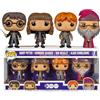 Funko Harry Potter Funko Pop 4Pack Vinyl Figure 9cm Warner 100th Anniversary Nuovo