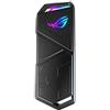 ASUS ROG Strix Arion Lite Case Per SSD M.2, USB-C 3.2 Gen 2, Supporto M.2 PCIe NVME, Velocità di Trasferimento Fino a 10Gbps, Scocca in Alluminio, Facile Installazione, Aura Sync, Nero