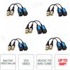 Setik 5XBALUNHD - Cinque Coppie di Video Balun Passivi AHD / CVI / TVI / CVBS fino a 4K 8Megapixel - Setik