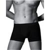 GERMINI PEROFIL - 4Seasons Boxer Cotone Elasticizzato (Art. 24183) (Nero, 7)