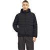 JACK & JONES STATE PACKABLE PUFFER HOOD NOOS BLACK Piumino Uomo