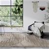 Elle Decor ation - Tappeto a pelo lungo Bartoux, moderno, per soggiorno, camera da letto, colore beige, 80 x 120 cm