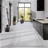Elle Decor Bartoux, tappeto a pelo lungo, moderno, per soggiorno, camera da letto, colore bianco, 80 x 240 cm