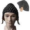 Miunpri Cuffia Piscina Donna Nuoto Uomo, Arena Cuffia Nuoto Accessori Cuffia Piscina Donna Silicone Nero Personalizzate Protezione Dell'orecchio Per Non Bagnare I Capelli in Piscina Capelli Lunghi E Corti