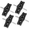 A ABSOPRO Bicicletta Cantilever Freno Pastiglie Senza Filettatura Perno 70mm (Set di 8)