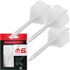 Target Darts K Flex Alette e Aste per Freccette Integrate, No.6 Verde (Intermedio) | Confezione da 3 K-Flex - No.6, Kflex Aletta e Asta per Freccette Stampate in Un Unico Pezzo