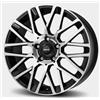 Cerchi in lega Momo Revenge Evo 8.0x18 Nero Diamantato Opaco