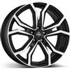 Cerchi in lega Dezent TV DARK 6.5x17 Black/Polished