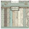 Stamperia Blocco per Scrapbooking 10 Fogli 30,5 x 30,5 (12 x 12) Maxi Sfondo Selezione Voyages Fantastiques, Multicolore, 30 x 30 cm