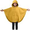 JEMIDI Mantella Antipioggia Bambino Bambina - Poncho Impermeabile Bambini - Mantellina Pioggia - Cambia Fantasia Bagnato - Abbigliamento Unisex - con Tasca e Borsa