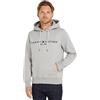 Tommy Hilfiger Uomo Felpa Core Tommy Logo con Cappuccio, Nero (Jet Black), M