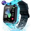 QIASZHF GPS Tracker Smartwatch Bambini Impermeabile, Orologio Telefono per Bambini con Chiamata, Giochi Digitali,Camera, Bambino Smart Watch Regalo per Ragazzo e Ragazza 3-12 Anni