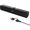 HEANTTV Casse PC altoparlante Bluetooth, altoparlante USB, altoparlante da tavolo, con adattatore TYPE-C e aggiornamento della qualità del suono Horn, altoparlante per computer, laptop, smartphone