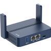 Cudy AX3000 Router da viaggio Wi-Fi 6 Gigabit tascabile, porta Ethernet RJ45 da 2,5 Gbps, extender/ripetitore per hotel e rete pubblica, WISP, client e server VPN, USB 3.0, TR3000