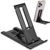 cobee Supporto Telefono, Scrivania Porta Telefono da Scrivania Porta Cellulare da Tavolo Supporto Cellulare Scrivania Antiscivolo e Pieghevole Supporto Dock Compatibile Con Tutti I Telefoni
