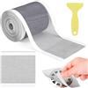 Rete Filtro Capelli Per Scarico Doccia - Adesivo PVC 100mm X 10m Con Spatola, Anti Intasamento - Foto 10
