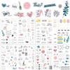 Homirty Stickers Matrimonio,4 Fogli Adesivi per Libro degli Ospiti per Matrimonio,230 Pezzi Adesivi per Matrimoni,Adesivi Nuziali,per Album di Foto Libro Decorazioni,Biglietti di Auguri DIY