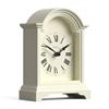 Jones Clocks® Bistro Orologio a camino | Piccolo orologio classico a arco superiore a carrozza | Crema pallida | Stile classico contemporaneo per caminetto, scrivania, tavolo, mensola e comodino