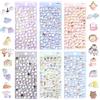 LXONTSG Adesivi 3D Stickers, Sticker Animali 3D, Tridimensionale Stickers, Adesivi Bambini Animali