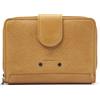 dR Amsterdam Portafoglio da donna - Portafoglio classico in pelle con protezione RFID - Elegante e sicuro per tutte le tue esigenze di pagamento - 93123 giallo, Giallo, S, Contemporaneo
