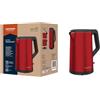 GRUNDIG WK8340 - Bollitore elettrico, 2150 W, 1,5 l, colore: Rosso