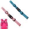 banjiabb 2 cinghie pettorali per bambini, zaino regolabile, cintura toracica, zaino in nylon con fibbia, cintura toracica, cintura toracica, cintura toracica per zaino per la scuola, fuori viaggio