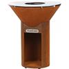 AgriEuro TOP-LINE Icon 80 - Barbecue a legna in corten