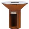 AgriEuro TOP-LINE Barbecue a legna Icon 100 in corten