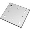 EMSea Cuscinetto abrasivo di ricambio 158324-9 compatibile con Makita BO4555 BO4556 piastra di base platorello in spugna 110 x 100 mm
