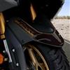 Resin Bike Adesivi Scooter Compatibile con Yamaha Tmax 530 2012-2016 Oro e Carbonio. Protezione Parafango e Parasteli Antigraffio e Antiurto. Adesivi Resinati 3D Made in Italy