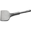 Generic Scalpello per piastrelle SDS Plus, 180 mm x 75 mm, scalpello angolato per piastrelle in ceramica e pavimenti, punte a scalpello SDS, serie allargata