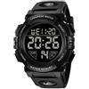 BEN NEVIS Orologio Digitale da Uomo Orologio Sportivo Militare 5ATM Impermeabile Cronografo Militare Orologio da Polso per Uomo con Retroilluminazione a LED Sveglia Data/Antiurto