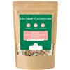 Wolfsbacher Fiocchi di Verdure Barf Senza Cereali 3 in 1 per Cani - Mix di Frutta, Erbe e Verdure Essiccate - Con Fiocchi di Frutta e Mix di Erbe