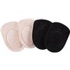 DOACT Talloniera Gel Soletta per Tallone, Silicone Heel Pad Sostenere, Riduzione Degli Urti e Alleviare Dolore, Tazze Cuscinetto Cuscinetti Scarpe, Fascite Plantare Traspirante per Uomini e Donne L Size
